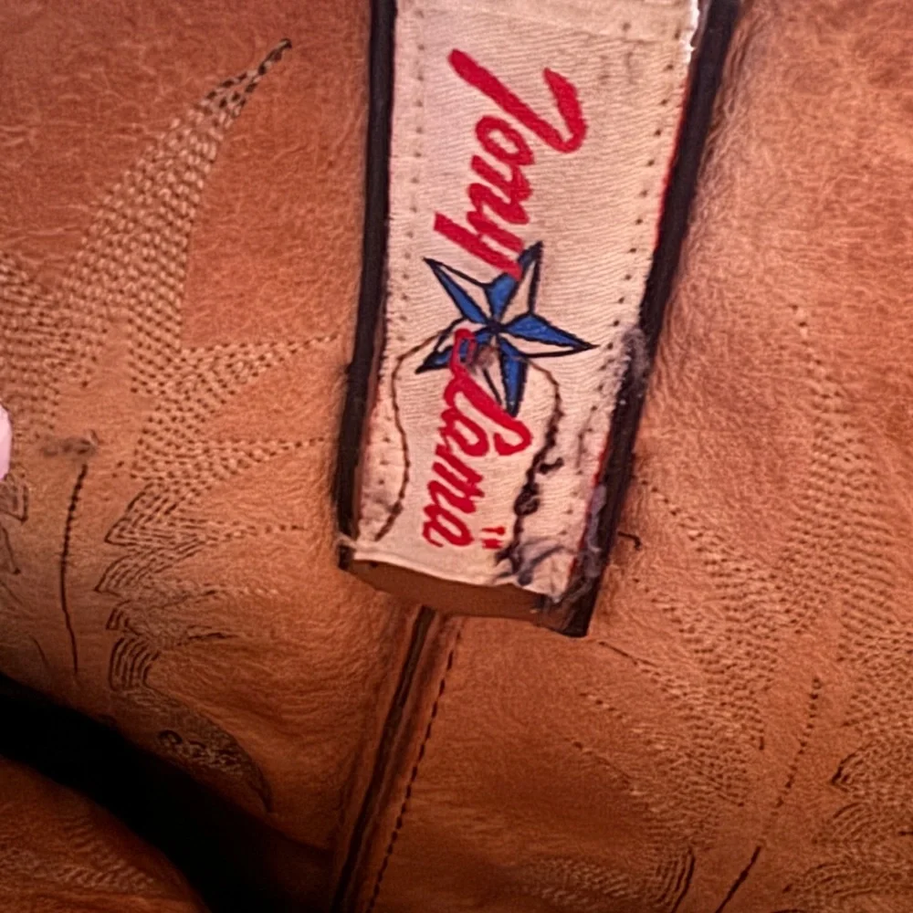 Tony Lama size 8.5 leather boots